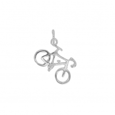 Pendentif en argent 925/1000 - vélo