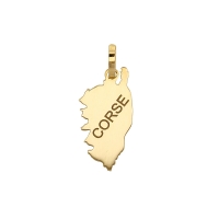 Pendentif en Or 375/1000 - Corse gravé