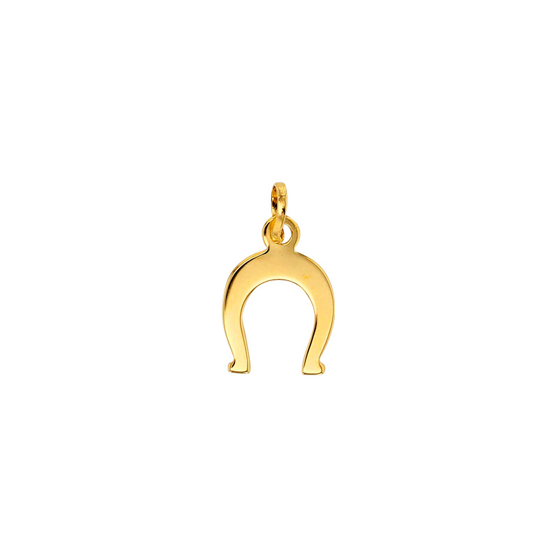 Pendentif fer à cheval, Or 750/1000