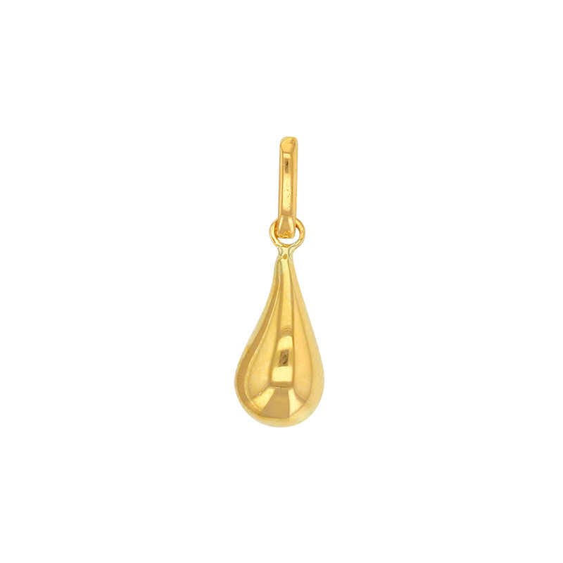 Pendentif goutte, Or 750/1000