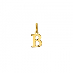 Pendentif Initiale Or 375/1000