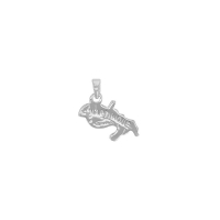 Pendentif La Martinique argent 925/1000 platiné