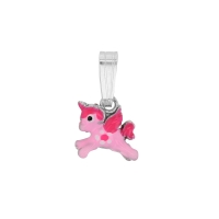 Pendentif Licorne en argent rhodié 925/1000