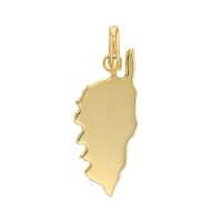 Pendentif lisse Or 375/1000 - Corse