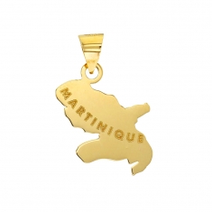 Pendentif Or 750/1000 Martinique en inscription