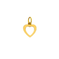 Pendentif Or 750/1000 motif coeur ajouré