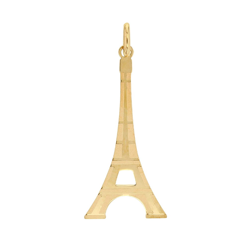 Pendentif Or 750/1000 motif Tour Eiffel