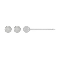 Perçage d'oreilles Inverness Boule 3mm en acier inoxydable