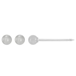 Perçage d'oreilles Inverness Boule 4mm en acier inoxydable