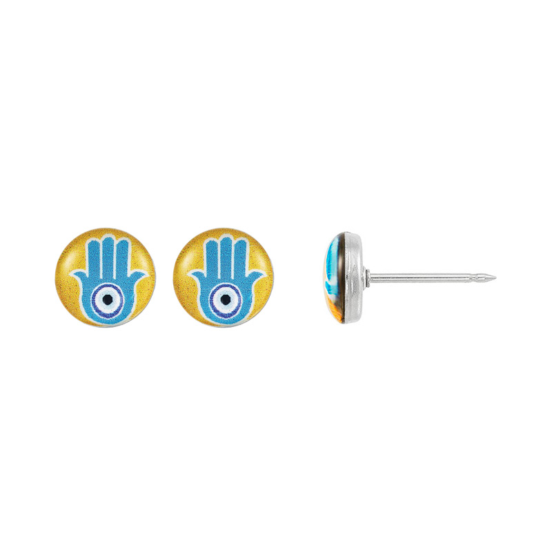 Perçage d'oreilles Inverness en Acier inoxydable, main de Fatma