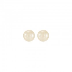 Perçage d'oreilles Inverness perles synthétiques 4mm, acier inoxydable