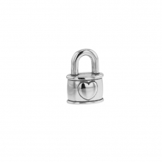 Perle Amour en argent 925/1000 rhodié -  Le Cadenas