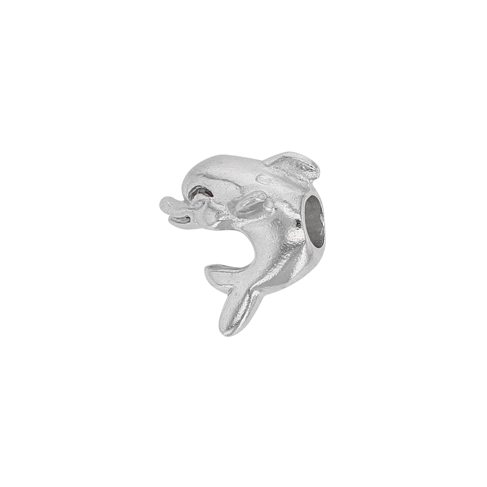 Perle de l'Océan en argent 925/1000 rhodié - Le Dauphin