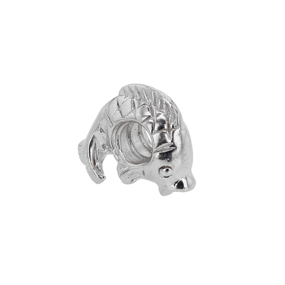 Perle de l'Océan en argent 925/1000 rhodié - Le Poisson