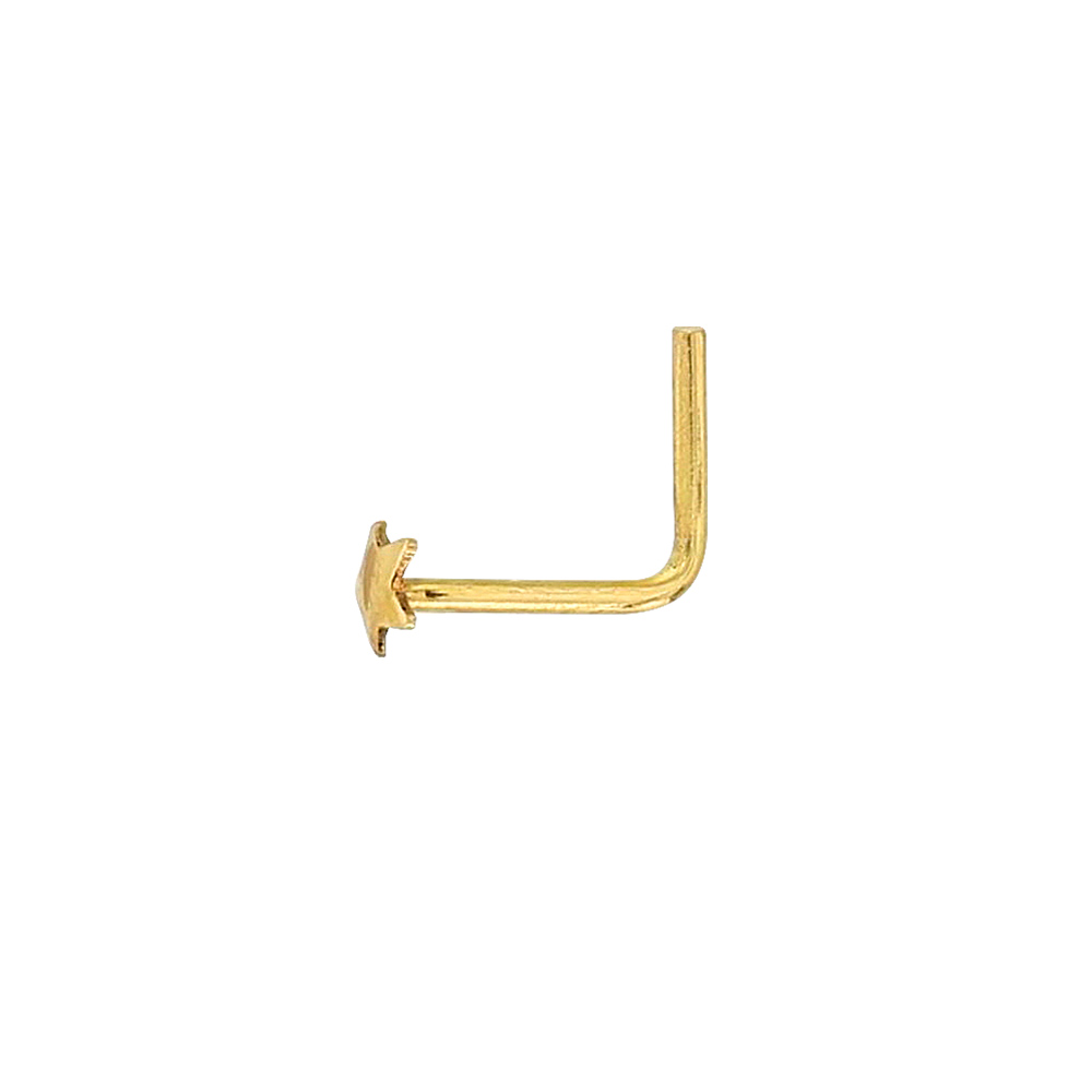 Boucle de nez Or 750/1000 - étoile