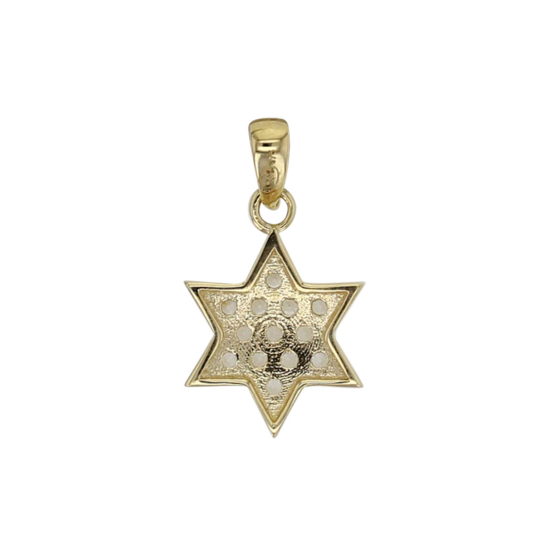 Pendentif ourson, Or 375/1000