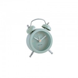 Réveil mini-cloches métal kaki
